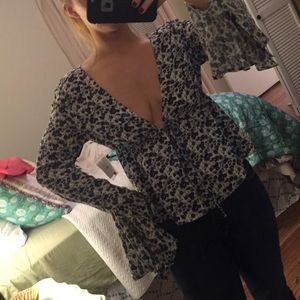 Kimchi Blue mini floral top